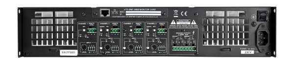 VTX4120 - 4 x 120W Amplifier - Image 2