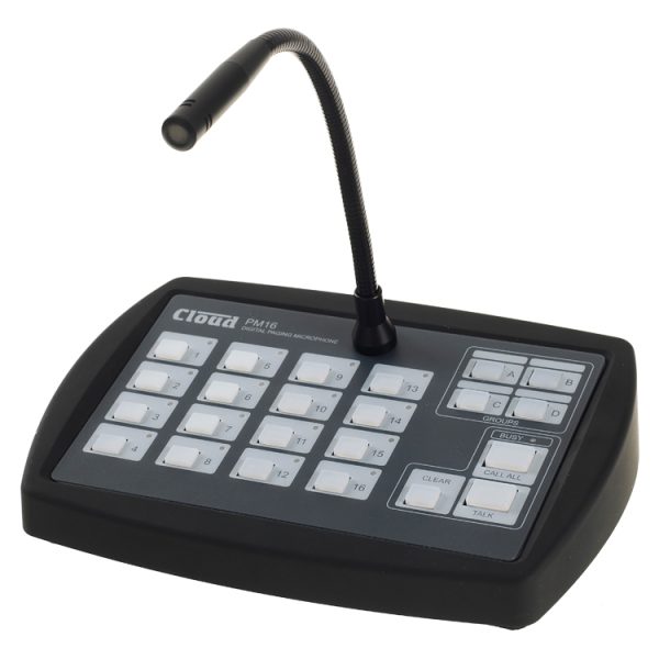 PM16 - 16 Zone Paging Microphone