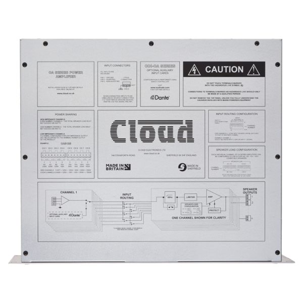 CA2500 - 2 Channel Amplifier 500w Per Output Channel - Image 3