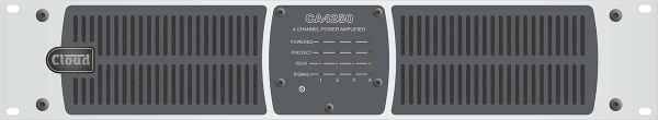 CA4250 - 4 Channel Amplifier 250w Per Output Channel